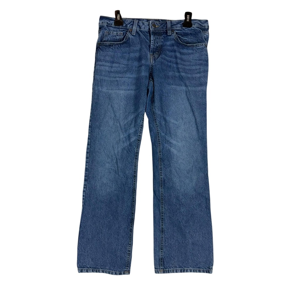 Wild Fable Low Rise Bootcut Jeans Womens 8 Blue Medium Wash Stretch Denim
